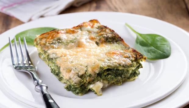 Lasagnes Chèvre Frais et Epinards WW