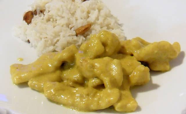 sauté de porc au curry avec Thermomix