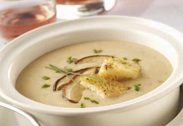 velouté de champignons léger weight watchers