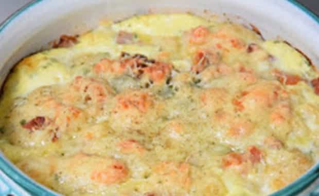 clafoutis de chou-fleur au chorizo WW