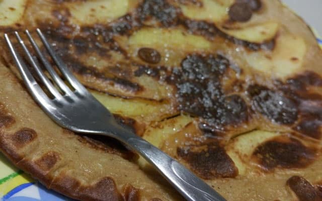 Crêpe épaisse aux pommes WW