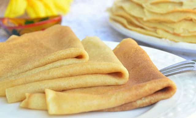 crêpes légères à 2 Sp