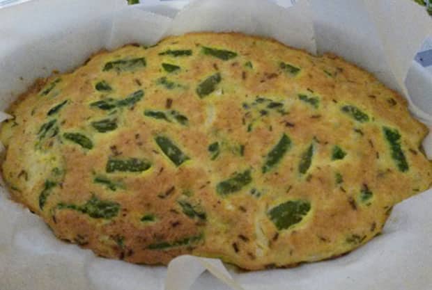 flan d'asperge et boursin sans pâte WW