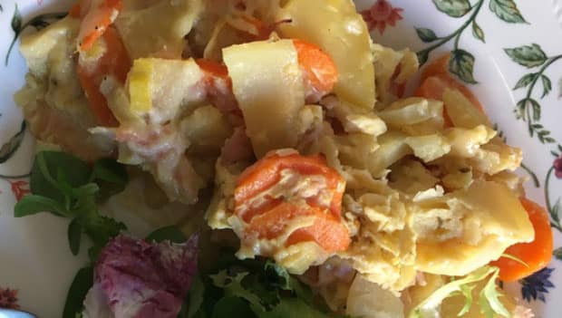 gratin de légumes d'hiver léger WW