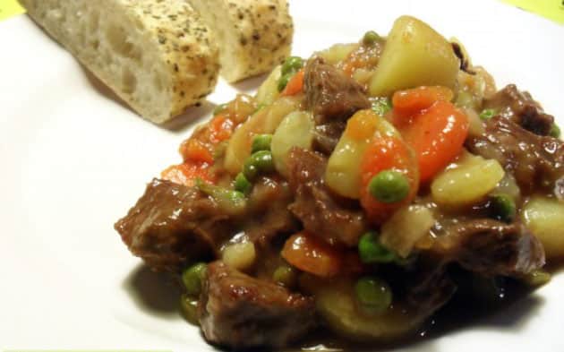 ragoût de boeuf aux légumes WW