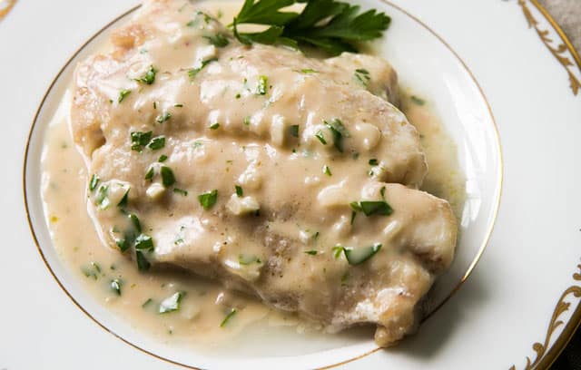 Filets de poisson à la sauce crémeuse au Thermomix