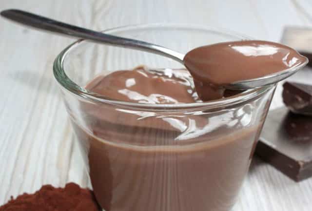 crème au chocolat légère WW