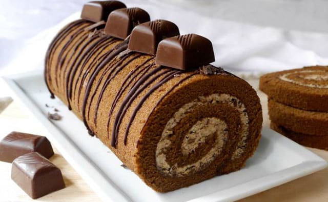 gâteau roulé au café avec Thermomix