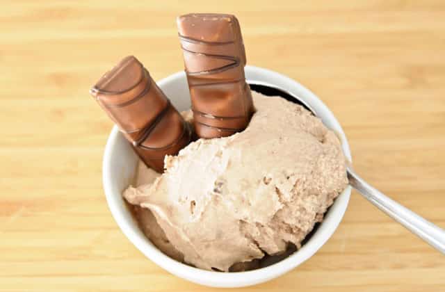 glace au Kinder Bueno avec Thermomix