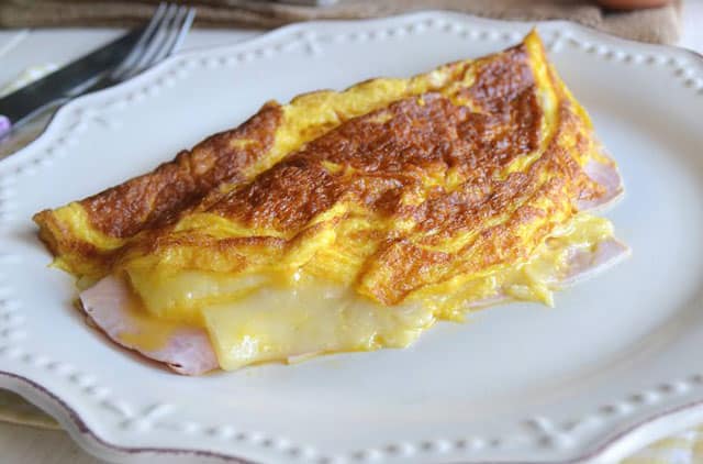 omelette jambon-emmental au Thermomix