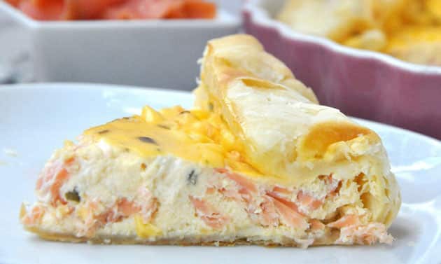 quiche au saumon WW