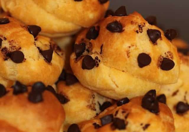 Chouquettes aux pépites de chocolat au Thermomix