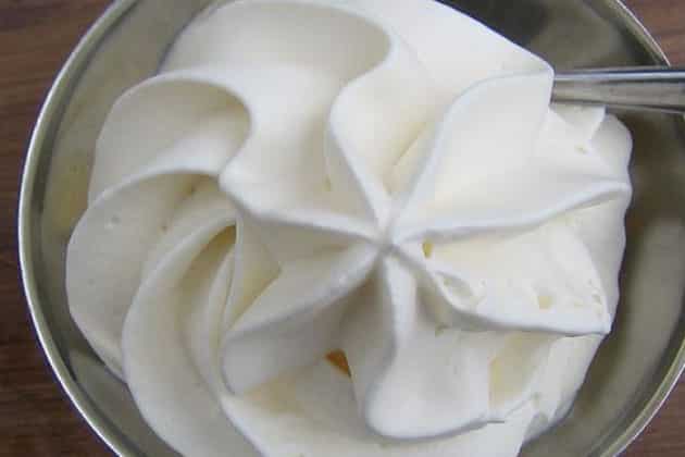 chantilly à la ricotta au Thermomix,