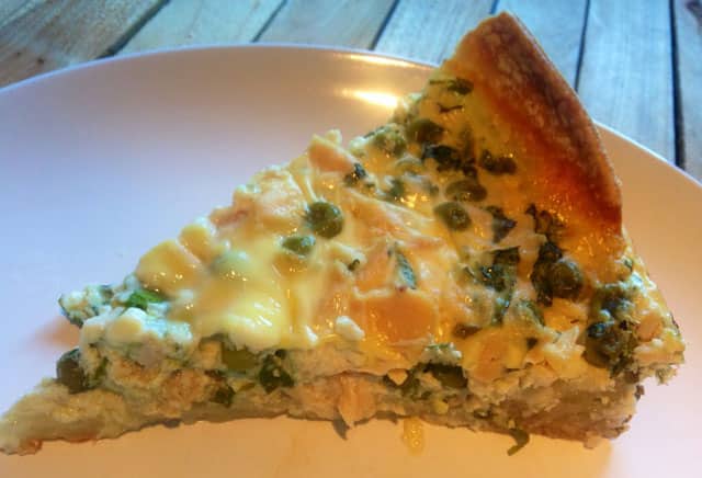 tarte au thon et petits pois WW