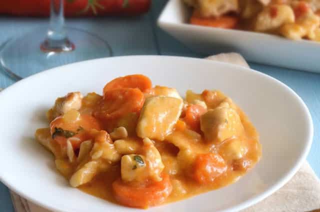 Ragoût léger de poulet WW