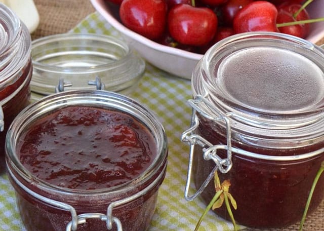 confiture de cerises au Thermomix