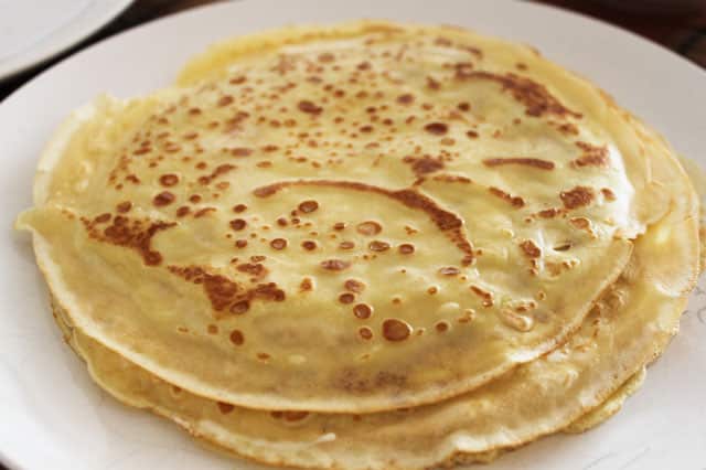 crêpes allégées à 1 SP