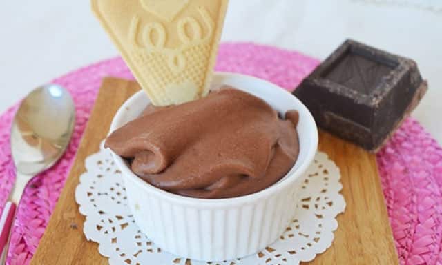 mousse au chocolat légère et express WW