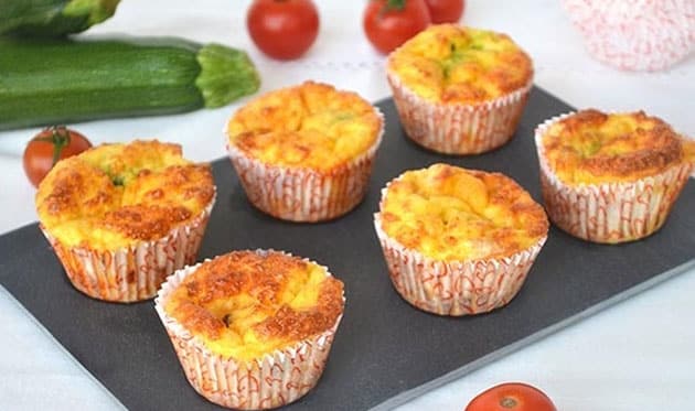muffins aux légumes à 0 SP