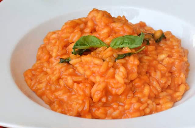 risotto à la tomate au Thermomix