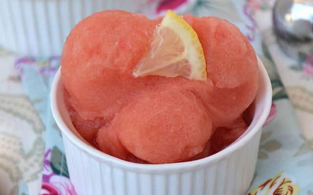 sorbet à la pastèque au Thermomix