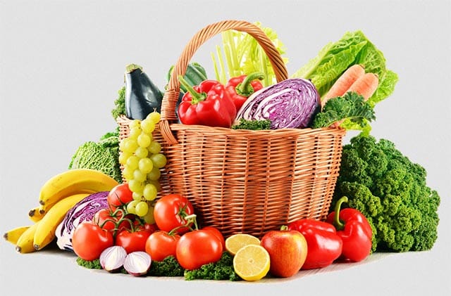 Assiette équilibrée pour le régime weight watchers