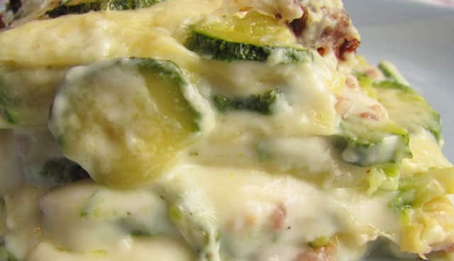 Gratin au Cabillaud et Courgettes WW