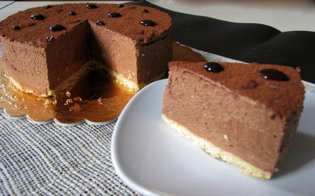 bavarois au chocolat avec Thermomix