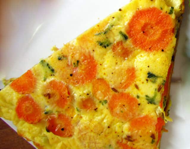 clafoutis aux carottes WW