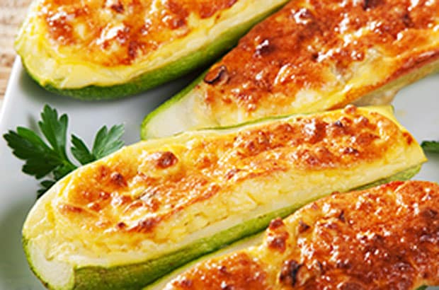 courgettes farcies gourmandes WW