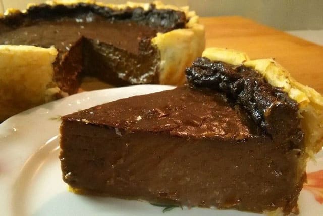 flan pâtissier au chocolat avec Thermomix
