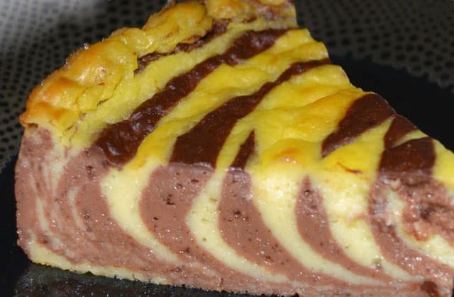 flan pâtissier marbré au Thermomix