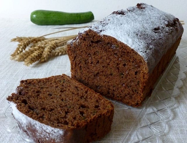 gâteau léger au cacao et courgette