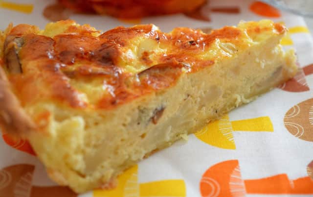 Quiche au Chou-Fleur et Jambon WW