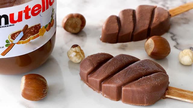 bâtons glacés au Nutella Thermomix