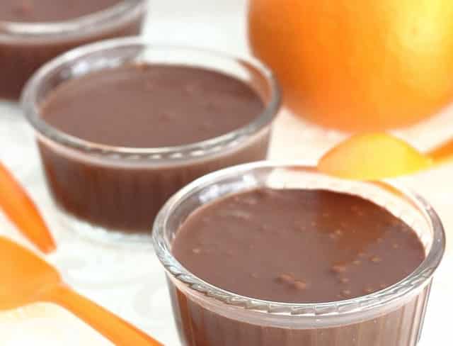 crème au chocolat et à l'orange au Thermomix