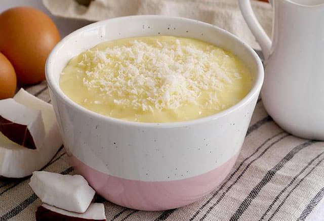crème dessert à la noix de coco au Thermomix