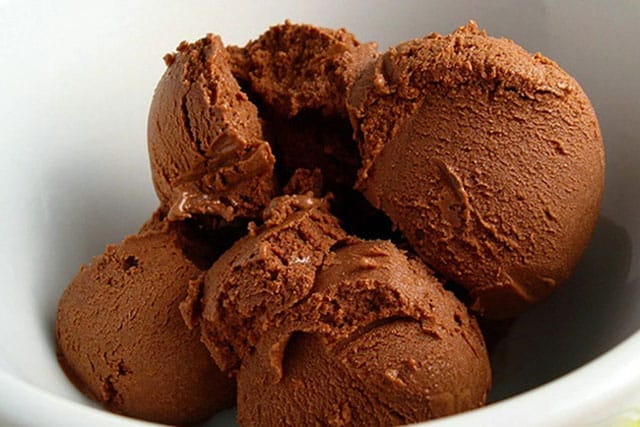 glace au chocolat et rhum au Thermomix