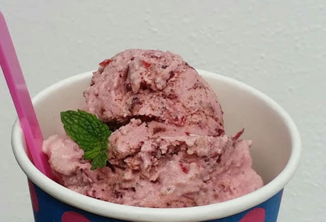 glace aux cerises et yaourt WW