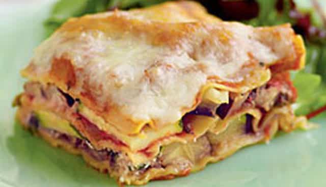 lasagnes de ratatouille au thon WW