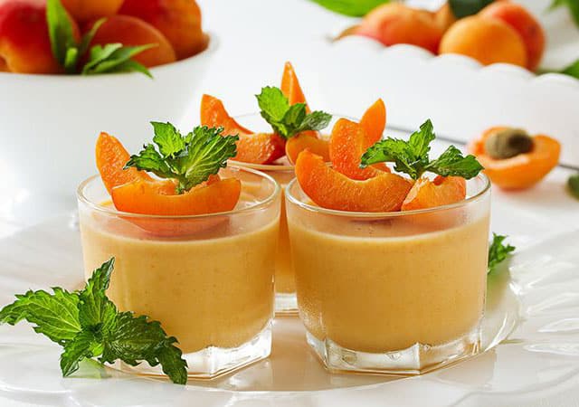panna cotta aux abricots au Thermomix