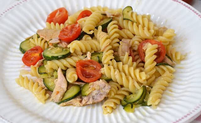 Pâtes aux Légumes et au Thon WW