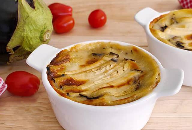 gratin léger d'aubergine WW