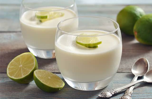 panna cotta au citron au Therrmomix