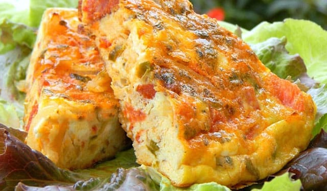 tortilla légère à la feta WW