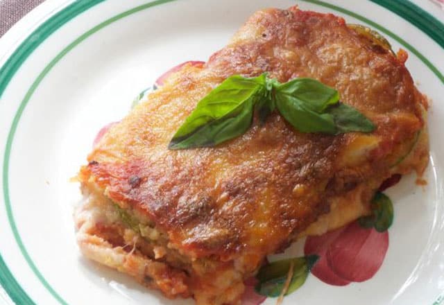 Gratin de Courgettes à la Sauce Tomate WW