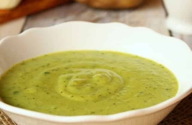 velouté de courgettes au Boursin WW