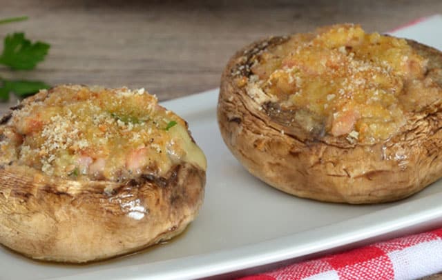 Champignons Farcis au Thon WW