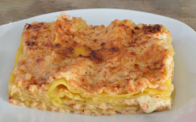 Lasagnes au Saumon et Boursin WW