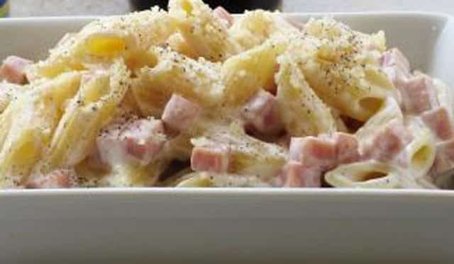 Pâtes au Jambon et à la Crème WW